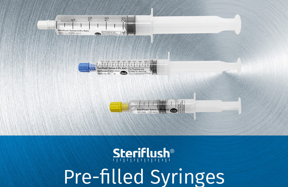 Pre filled syringes Steriflush | manufactured by Sterisets