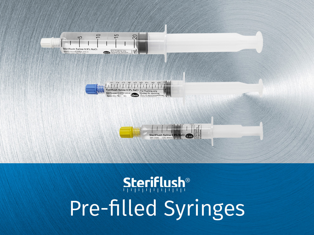 Pre filled syringes Steriflush | manufactured by Sterisets
