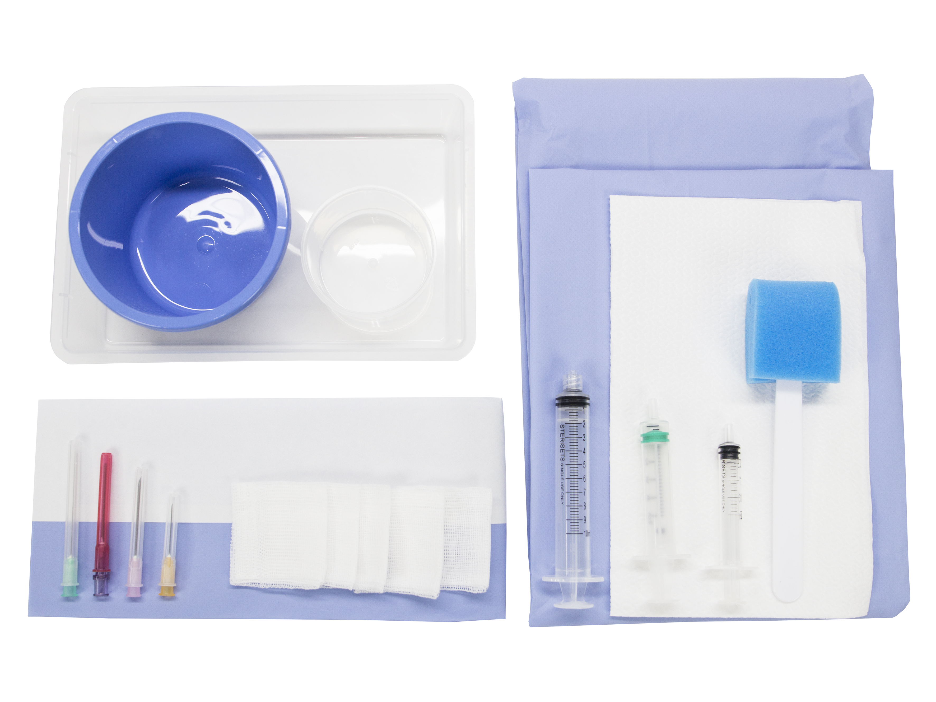 Pain procedure pack/ set manufactured by Sterisets