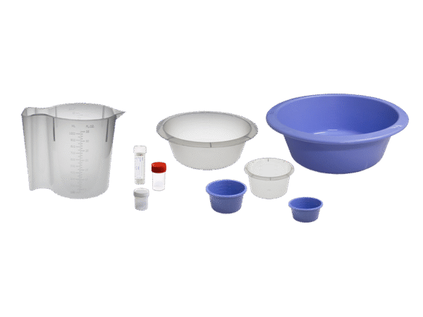 Bowls jugs and containers for medical use | Medisp | Manufactured by Sterisets