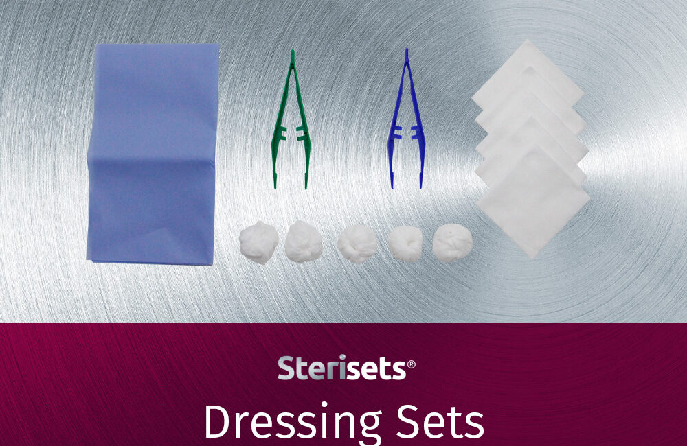 Dressing sets for surgical procedures | manufactured by Sterisets