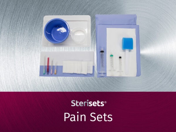 Pain procedure sets | psurgical procedure packs | manufactured by Sterisets