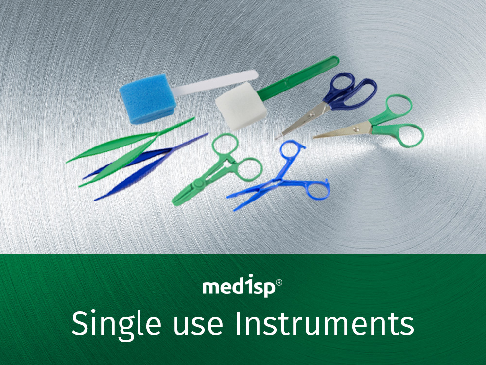 Single use medical instruments | Medisp medical disposables | Manufactured by Sterisets