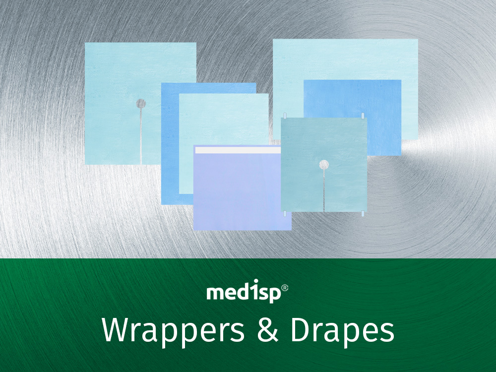 Wrappers and drapes for medical use | Medisp medical disposables | Manufactured by Sterisets