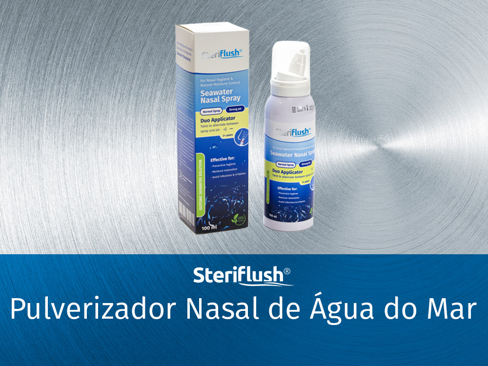 Pulverizador Nasal de Água do Mar Sterisets