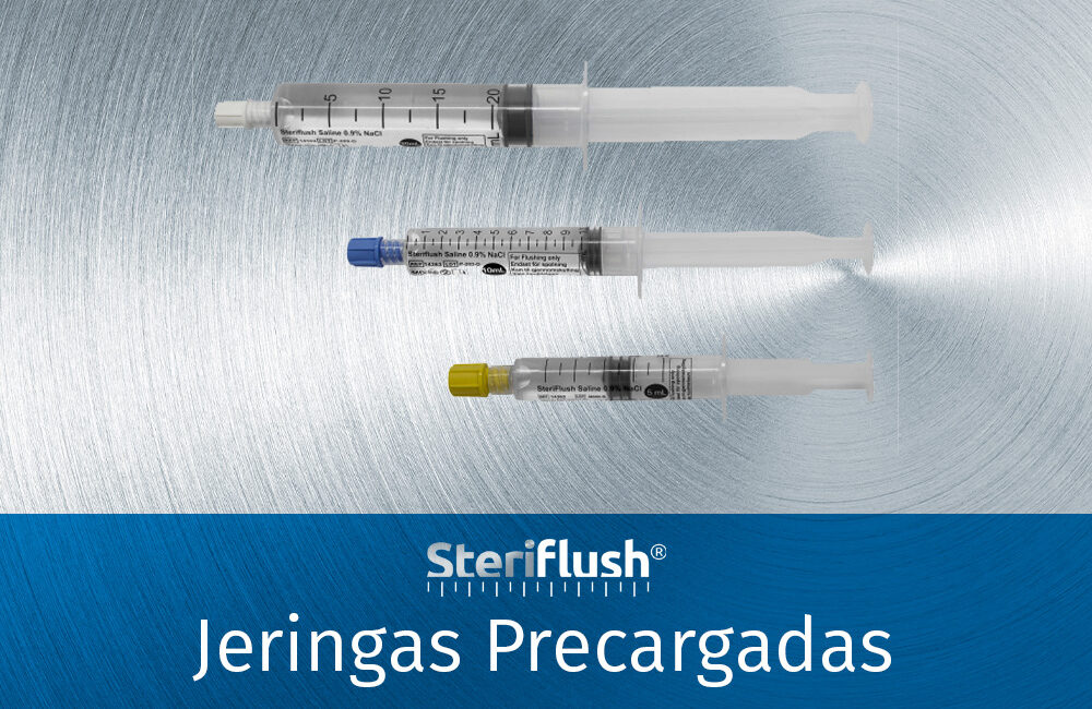 Jeringas Precargadas | Steriflush | Sterisets