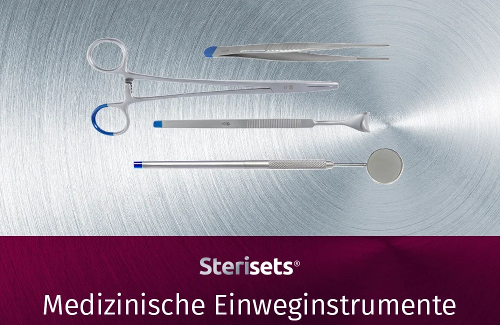 Medizinische einweginstrumente hergestellt von Sterisets