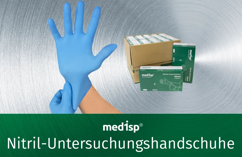 Medisp Nitril-Untersuchungshandschuhe hergestellt von Sterisets