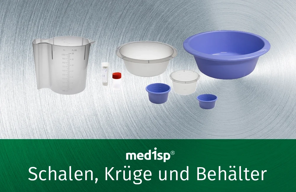 Medisp Schalen, Krüge und Behälter hergestellt von Sterisets