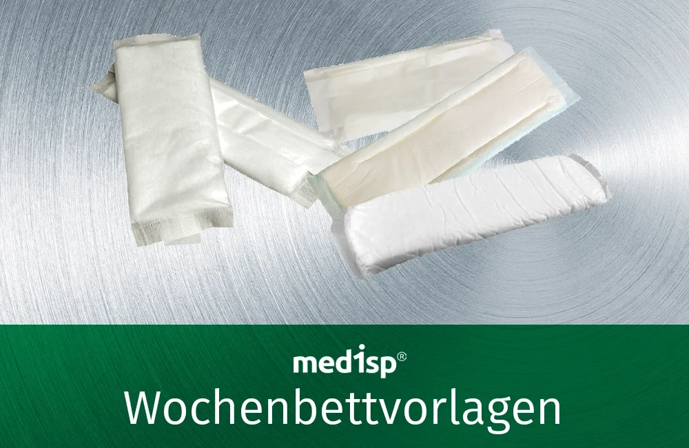 Medisp Wochenbettvorlagen hergestellt von Sterisets