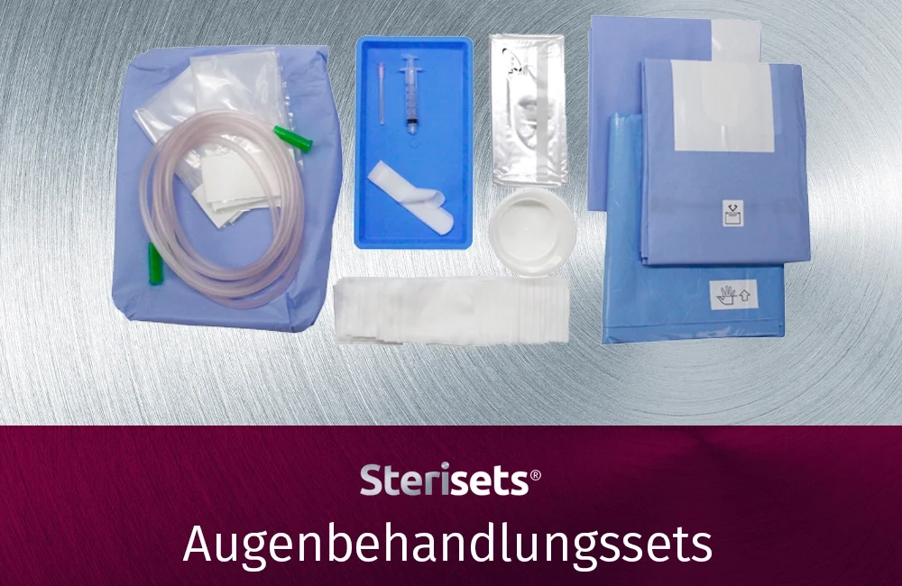 Augenbehandlungssets hergestellt von Sterisets International
