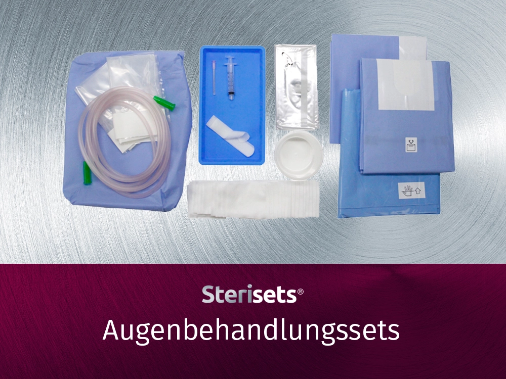 Augenbehandlungssets hergestellt von Sterisets International