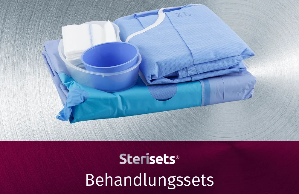 Behandlungssets hergestellt vor Sterisets International