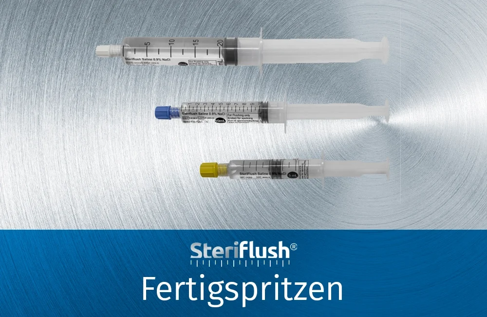 Fertigspritzen hergestellt von Sterisets International