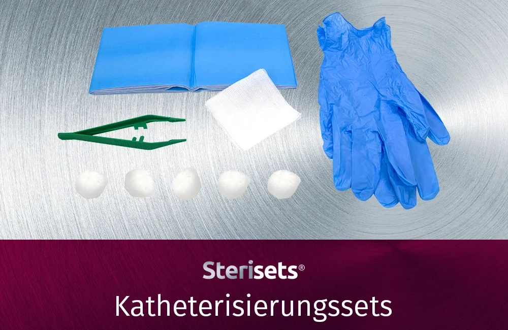 Katheterisierungssets hergestellt von Sterisets International