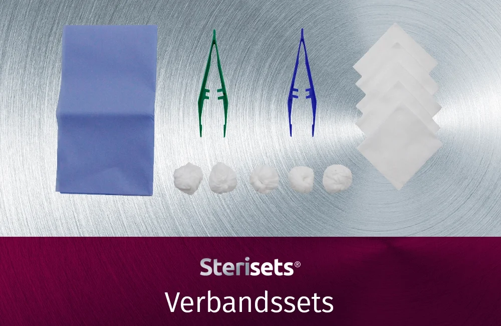 Verbandssets hergestellt von Sterisets International